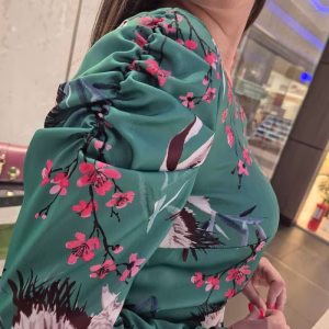 Rochie damă verde smarald 57TJ