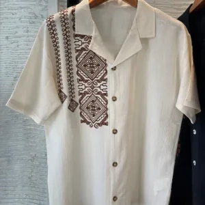 Camasa barbati bej deschis