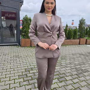 compleu damă elegant kaki 21CR