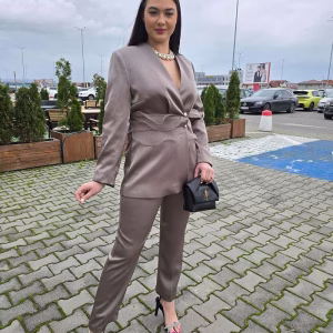 compleu damă elegant kaki 21CR