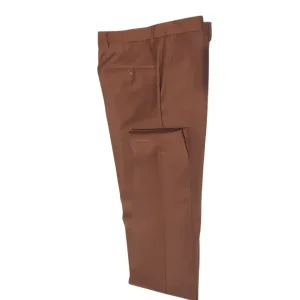 Costum barbatesc elegant maro inchis 2 piese