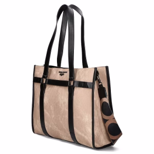 geanta dama bej mare piele