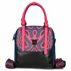 geanta dama colorata marime medie piele naturala