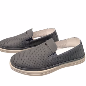 pantof barbat piele gri 09GM