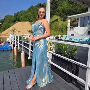 rochie lunga tip sirena