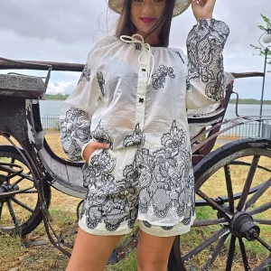 Compleu dama alb 98SV